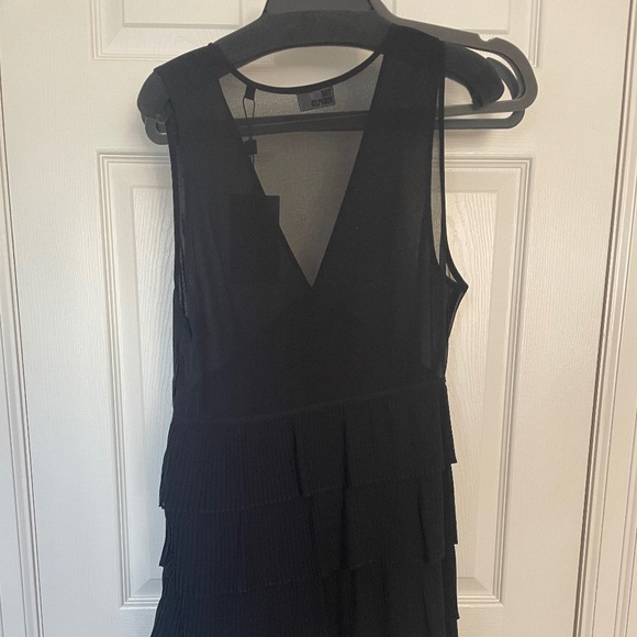 The Kooples - Sleeveless Layered Ruffle Mini Dress - Size 2 (Medium) - Picture 5 of 7